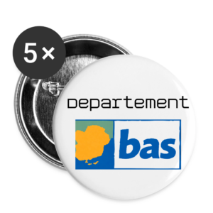 Lot de 5 grands badges (56 mm)