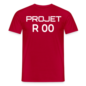 T-shirt Homme PROJET R00 RED