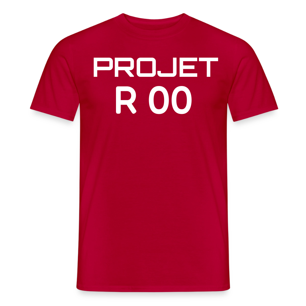 T-shirt Homme PROJET R00 RED