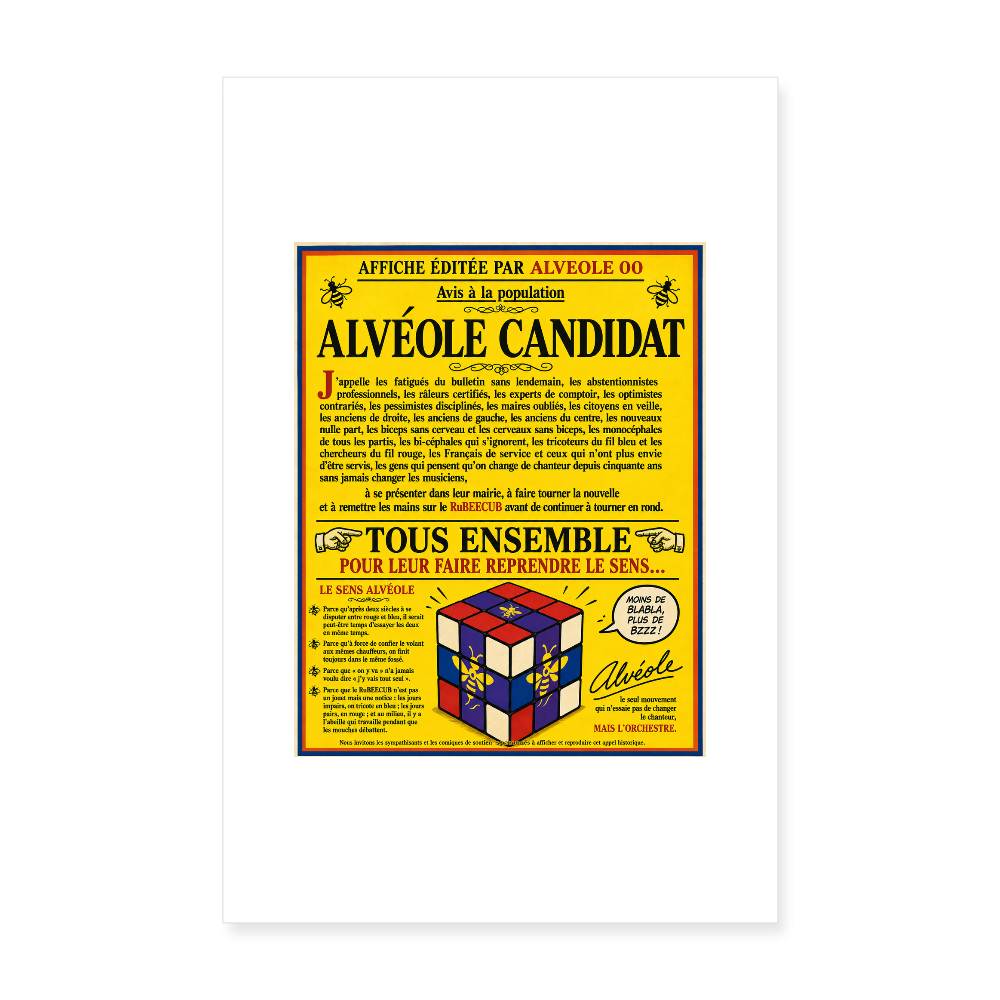 ALVEOLE CANDIDATPoster 20 x 30 cm